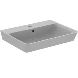Ideal Standard Waschtisch Connect Air Cube 1 Hahnloch mit Überlauf 600x460x160mm Weiß mit IP – Bild 3