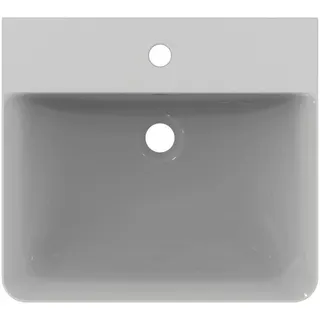 Ideal Standard Waschtisch Connect Air Cube, 1 Hahnloch, mit Überlauf, 500x450x160mm, Weiß mit IP – Bild 4