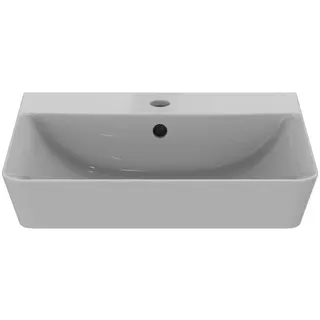 Ideal Standard Waschtisch Connect Air Cube, 1 Hahnloch, mit Überlauf, 500x450x160mm, Weiß mit IP – Bild 2