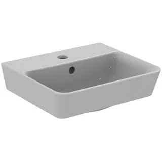 Ideal Standard Handwaschbecken Connect Air Cube 1 Hahnloch mit Überlauf 400x350x150mm Weiß – Bild 4