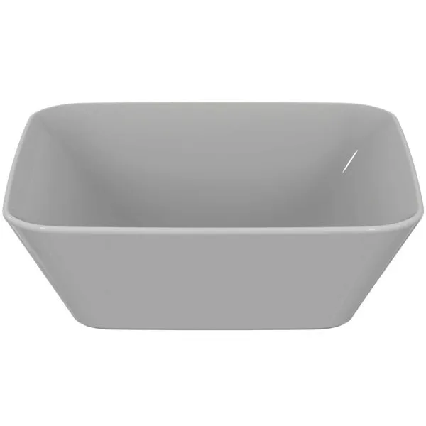 Ideal Standard Schale Connect Air, quadratisch, ohne Hahnloch, ohne Überlauf, 400x400x135mm, Weiß