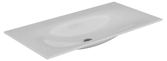 Keuco Ker.-Waschtisch Edition Lignatur 33350 ohne Hahnlochbohrung, ws