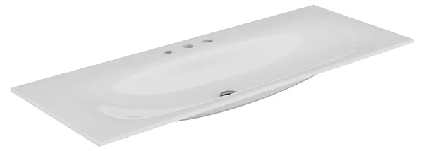 Keuco Ker.-Waschtisch Edition Lignatur 33360 mit 3 Loch Bohrung, ws
