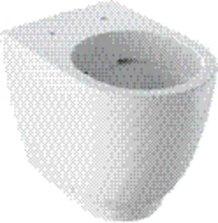 Stand-Tiefspül-WC, spülrandlos, 6l design4YOU 2.0, topweiß – Bild 2