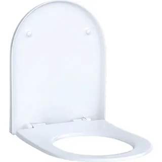 Geberit Acanto WC-Sitz mit Absenkautomatik antibakteriell, weiß