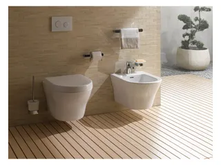 Toto Europe Wandbidet BW10045G1 mit Hahnloch, mit Überlauf, weiß – Bild 3