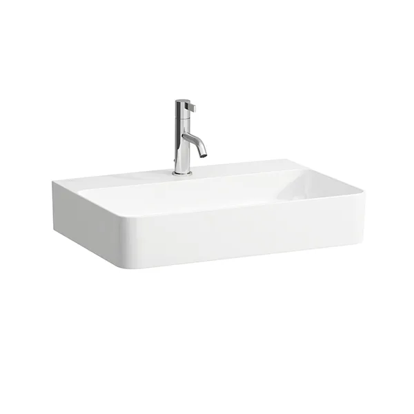 Laufen Waschtisch VAL 420x600x155 1 Hahnloch ohne Überlauf LCC weiß