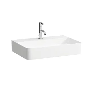 Laufen Waschtisch VAL 420x600x155 1 Hahnloch ohne Überlauf LCC weiß