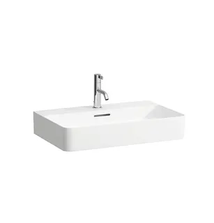 Laufen Waschtisch VAL 420x650x155 3 Hahnloch mit Überlauf weiß