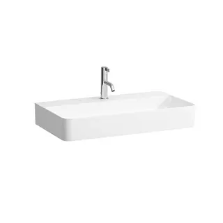 Laufen Waschtisch VAL 420x750x155 1 Hahnloch ohne Überlauf weiß