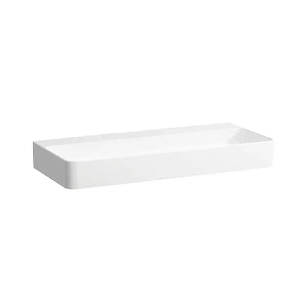 Laufen Aufsatz-Waschtisch VAL 420x950x155 ohne Hahnloch ohne Überlauf weiß