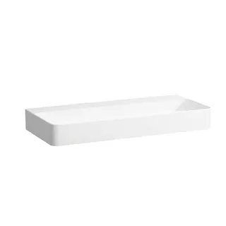 Laufen Waschtisch VAL 420x950x155 ohne Hahnloch ohne Überlauf weiß