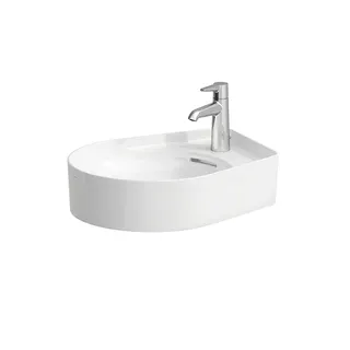 Laufen Waschtisch-Schale VAL 400x500x145 1 Hahnloch mit Überlauf LCC weiß