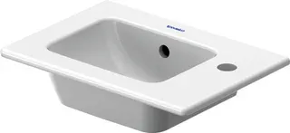 Duravit Möbelhandwaschbecken ME by Starck 430 mm, mit ÜL, mit HLB r., 1 HL, weiß – Bild 3