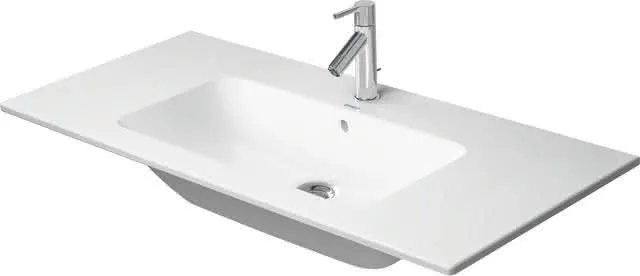 Duravit Möbelwaschtisch ME by Starck 1030 mm mit ÜL, mit HLB, o.HL, weiß