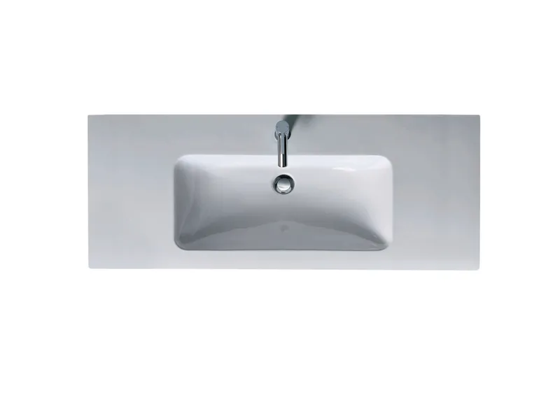 Duravit Möbelwaschtisch ME by Starck 1230 mm m. ÜL, m. HLB, 1 HL, weiß, WG