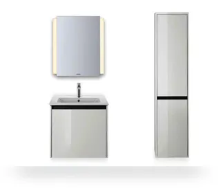 Duravit Möbelwaschtisch ME by Starck 630 mm m. ÜL, m. HLB, 1 HL, weiß, WG