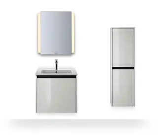 Duravit Möbelwaschtisch ME by Starck 630 mm m. ÜL, m. HLB, 1 HL, weiß, WG – Bild 2