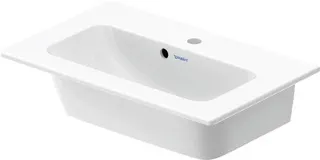 Duravit MWT compact ME by Starck 630mm mit ÜL, mit HLB, 1 HL, weiß
