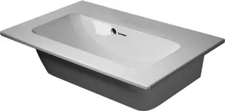 Duravit MWT compact ME by Starck 630mm, Weiß mit ÜL, mit HLB, o.HL,