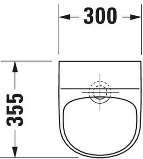 Duravit Urinal ME by Starck wasserlos, weiß Abgang horizontal, Geruchsverschluß – Bild 3