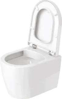 Duravit WWC-Set ME by Starck,rimless,Durafix TS, weiß, inkl. WC-Sitz mit Absenkautom. – Bild 4