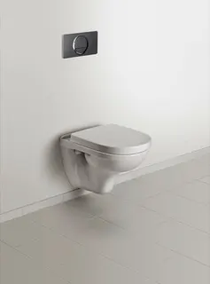 Villeroy & Boch Tiefspül-WC Compact O.novo 360x490x 330mm ov wandh. Abg. waagr. Weiß Alpin – Bild 3