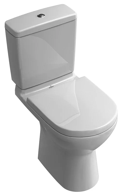 Villeroy & Boch T-WCKombi O.novo 360x646x430mm ov bodenst. Abg. waagr. DF we Alpin