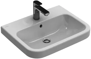 Villeroy & Boch Waschbecken Architectura 550x470mm re-eckig 1HL. o. ÜL. Weiß Alpin cplus