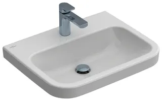 Villeroy & Boch Waschbecken Architectura 600x470mm re-eckig 1HL. o. ÜL. Weiß Alpin cplus – Bild 2