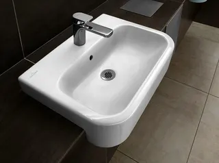 Villeroy & Boch VorbauWT Architectura 550x430mm re-eckig 1HL. m. ÜL. Weiß Alpin cplus – Bild 3