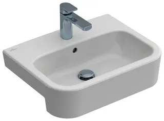 Villeroy & Boch VorbauWT Architectura 550x430mm re-eckig 1HL. m. ÜL. Weiß Alpin cplus – Bild 2