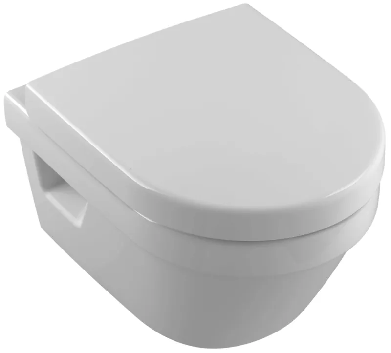 Villeroy & Boch T-WC Architectura 350x480x340mm ov wandh. Abg. waagr. DF we Alpin c+