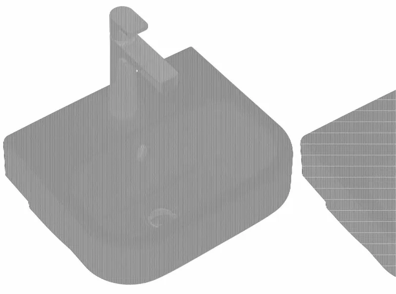 Villeroy & Boch HWB Architectura 500x380mm re-eckig 1HL. m. ÜL. Weiß Alpin