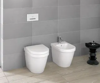 Villeroy & Boch T-WC Architectura 370x540x400mm ov bodenst. Abg. waagr. DF we Alpin c+ – Bild 2