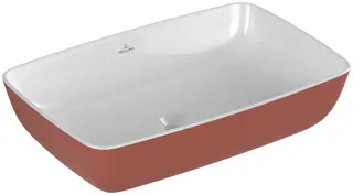 Villeroy & Boch Aufsatzwaschbecken Artis 580x385mm Rechteck ohne Überlauf Powder – Bild 3