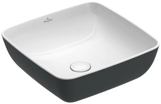 Villeroy & Boch Aufsatzwaschbecken Artis 410x410mm Quadrat ohne Überlauf French Linen