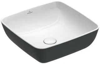 Villeroy & Boch Aufsatzwaschbecken Artis 410x410mm Quadrat ohne Überlauf French Linen