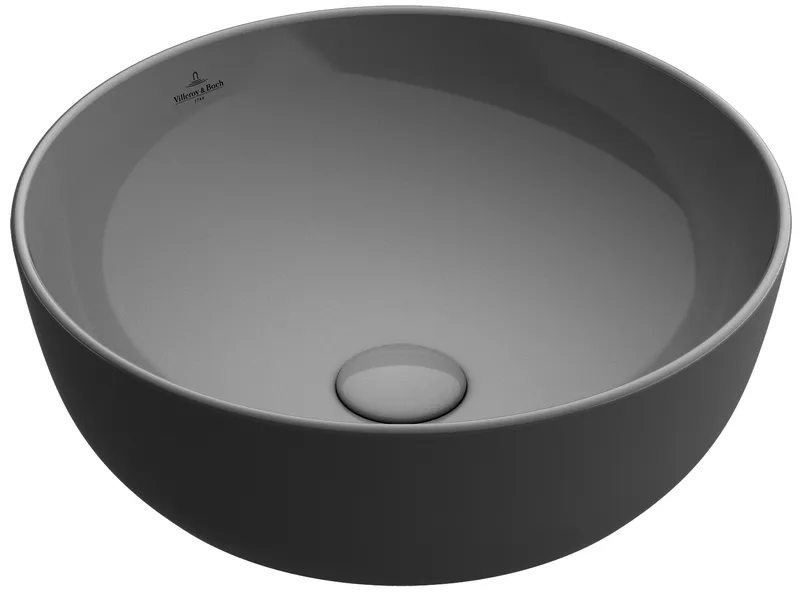 Villeroy & Boch Aufsatzwaschbecken Artis 430x430mm Rund ohne Überlauf Powder