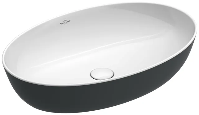 Villeroy & Boch Aufsatzwaschbecken Artis 610x410mm Oval ohne Überlauf French Linen