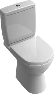 Villeroy & Boch T-WCKombi O.novo 360x605x400mm ov bodenst. Abg. waagr. DF we Alpin c+