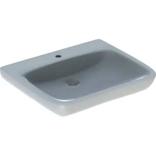 Geberit Renova Comfort Waschtisch barrierefrei 65x55cm, mit Hahnloch, ohne Überlauf, weiß – Bild 2