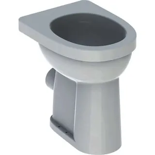 Geberit Renova Comfort Stand-WC Flachspüler erhöht, Abgang horizontal, weiß – Bild 2