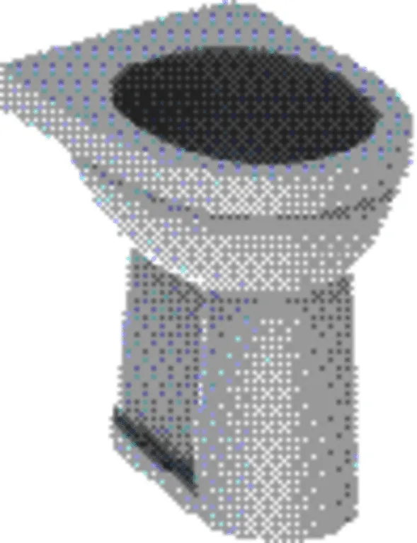 Geberit Renova Comfort Stand-WC Flachspüler erhöht, Abgang vertikal, weiß