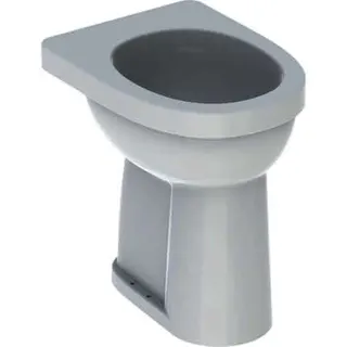 Geberit Renova Comfort Stand-WC Flachspüler erhöht, Abgang vertikal, weiß – Bild 2