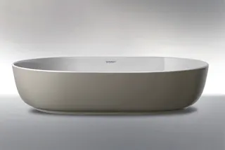 Duravit Aufsatzbecken Luv 600mm o.ÜL, o.HLB, grau seidenmatt – Bild 2