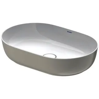 Duravit Aufsatzbecken Luv 600mm o.ÜL, o.HLB, grau seidenmatt – Bild 4