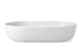 Duravit Aufsatzbecken Luv 600mm o.ÜL, o.HLB, weiß seidenmatt