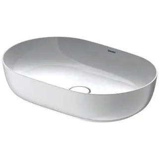 Duravit Aufsatzbecken Luv 600mm o.ÜL, o.HLB, weiß seidenmatt – Bild 2