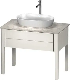 Duravit Aufsatzbecken Luv 600mm o.ÜL, o.HLB, weiß seidenmatt – Bild 4
